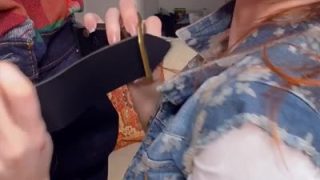 Cowgirl Amouranth Sucks And Fucks A Guy Like A Raging Bull