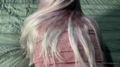 Demoraavarice Gives Her Tits, Mouth, And Pussy To A Guy