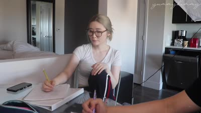 Yummy Kimmy’s Study Session Turns Intimate