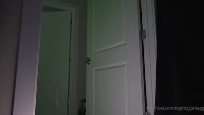 BigTittyGothEgg Rides Her Dildo