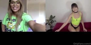 Maddy Belle And Riley Reid Masturbate On Zoom